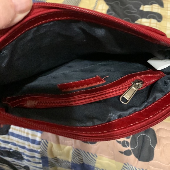 Ash wood Leather Cross Body Shoulder Bag - Picture 5 of 13